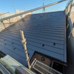 藤沢市高谷　屋根ガルバリウム鋼板0.35㎜カバー工法
