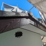 鎌倉市今泉台4丁目　破風ガルバリウム鋼板0.35㎜カバー工法